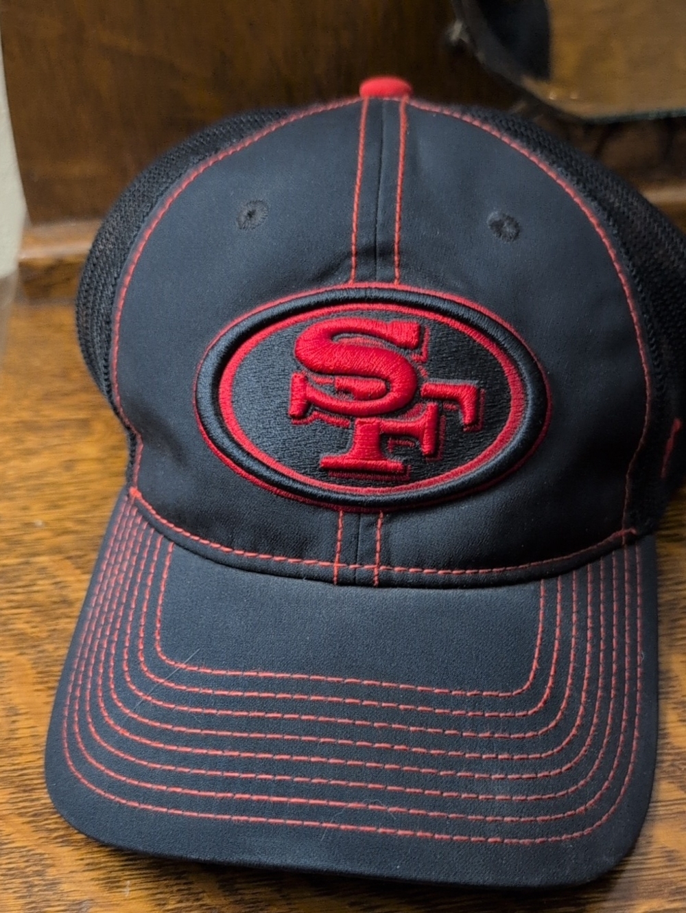 San Francisco 49ers NFL Pro Line Baseball Cap Hat Flex Sz L XL